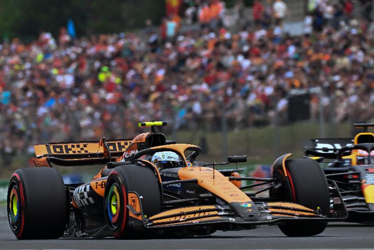 Magyar Nagydj: Norris vezrletvel mclarenes els sor a Hungaroringen